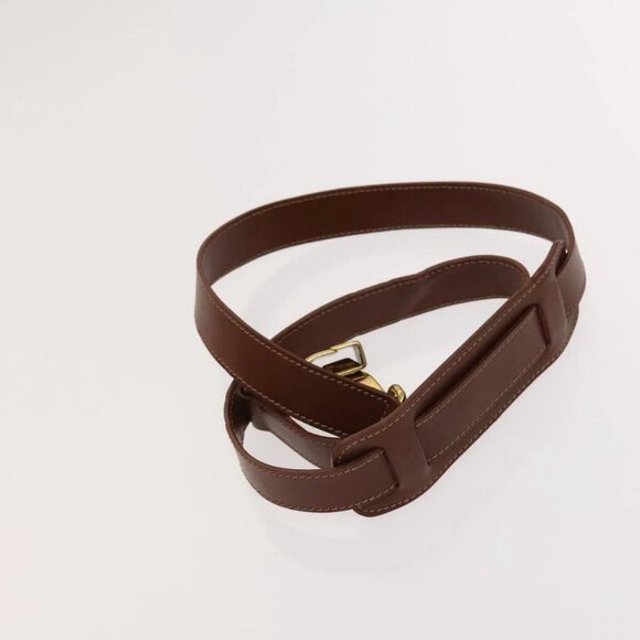 BURBERRY Nova Check Boston Bag PVC Beige Gold Auth 119095 - Picture 13 of 16